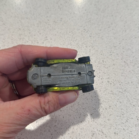 VINTAGE HOT WHEELS REDLINE 1968 BEATNIK BANDIT lime Green USA - Picture 5 of 8